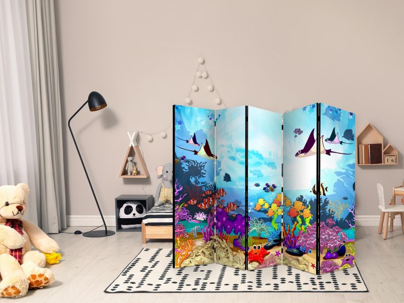 Parawan dwustronny Artgeist Dla dzieci 225x172 cm Dla dzieci 1 szt