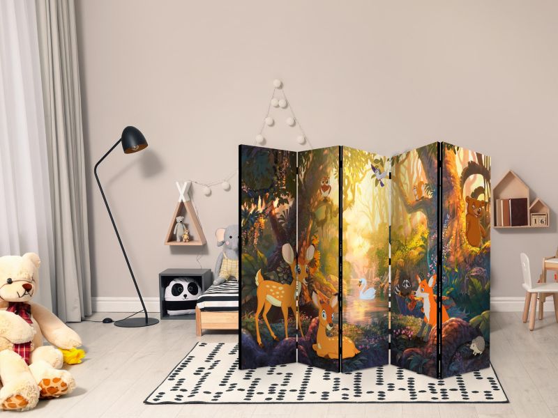 Parawan dwustronny Artgeist Dla dzieci 225x172 cm Dla dzieci 1 szt
