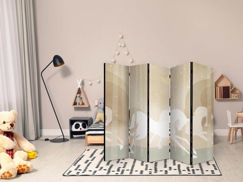 Parawan dwustronny Artgeist Dla dzieci 225x172 cm Dla dzieci 1 szt