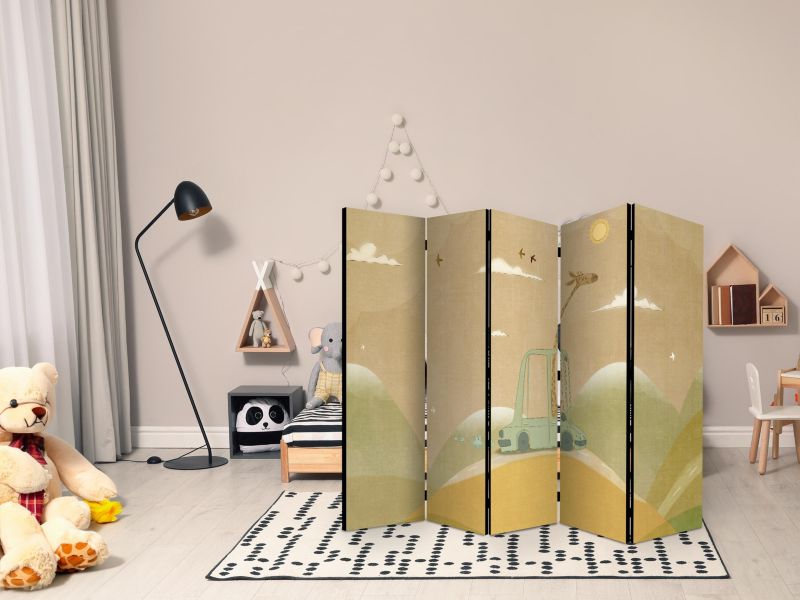 Parawan dwustronny Artgeist Dla dzieci 225x172 cm Dla dzieci 1 szt