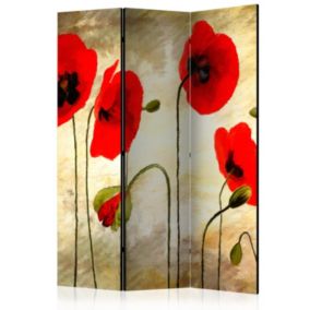 Parawan dwustronny Artgeist Kwiaty 135x172 cm Kwiaty 1 szt