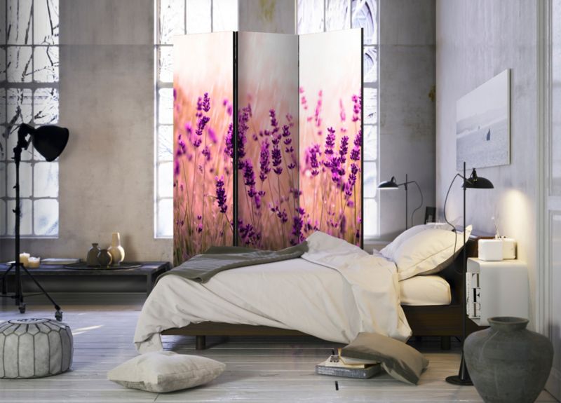 Parawan dwustronny Artgeist Kwiaty 135x172 cm Kwiaty 1 szt