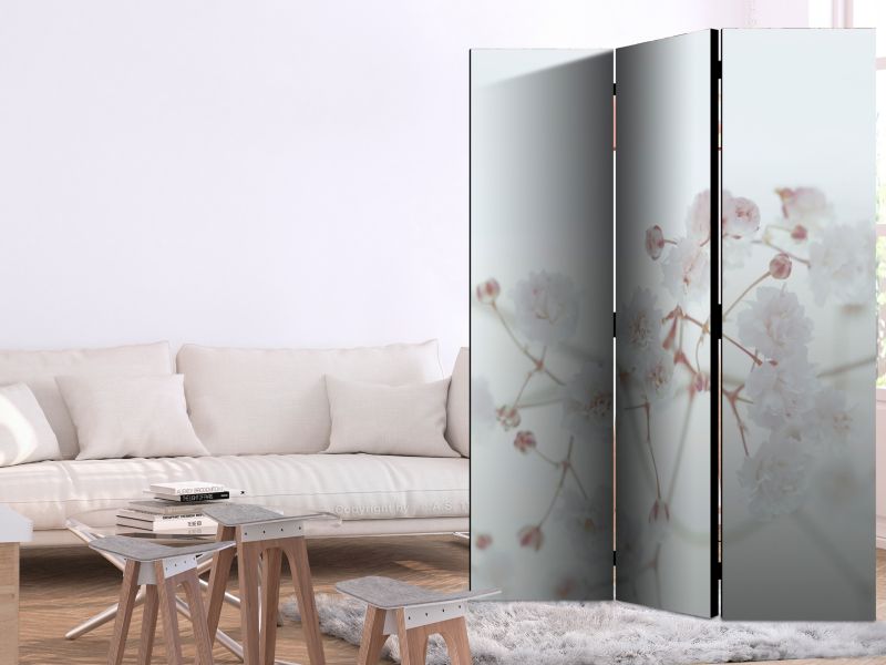 Parawan dwustronny Artgeist Kwiaty 135x172 cm Kwiaty 1 szt