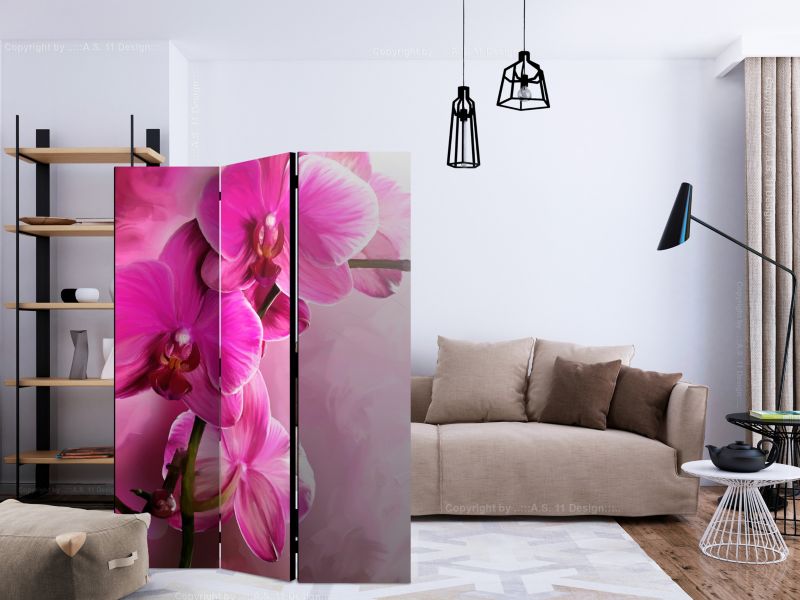 Parawan dwustronny Artgeist Kwiaty 135x172 cm Kwiaty 1 szt