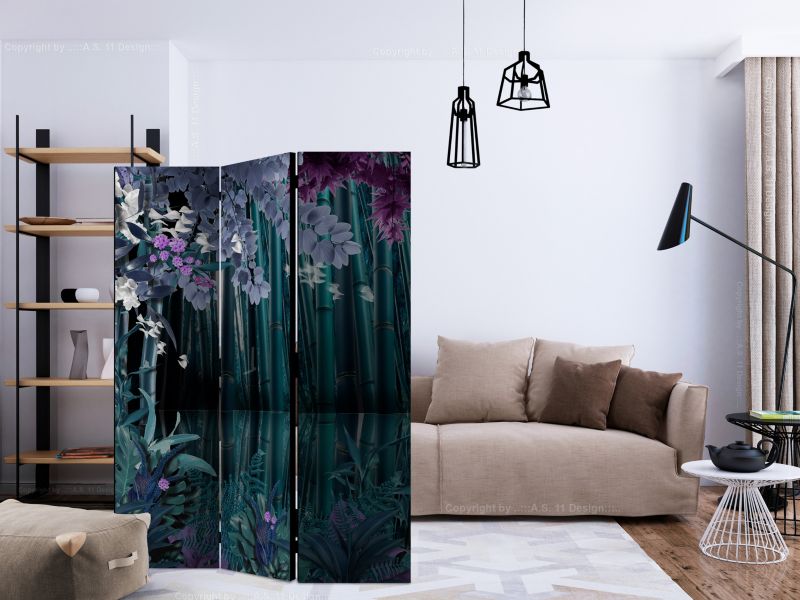 Parawan dwustronny Artgeist Kwiaty 135x172 cm Kwiaty 1 szt