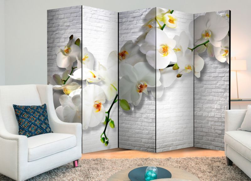 Parawan dwustronny Artgeist Kwiaty 225x172 cm Kwiaty 1 szt