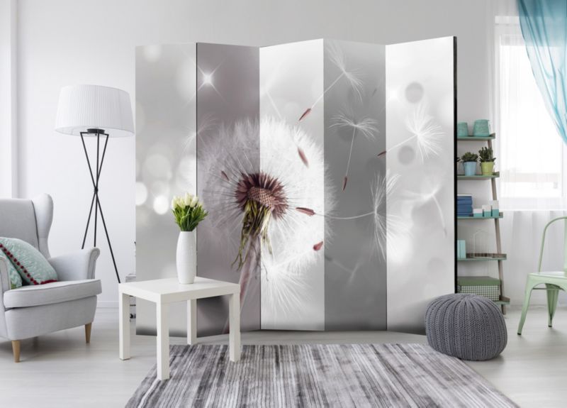 Parawan dwustronny Artgeist Kwiaty 225x172 cm Kwiaty 1 szt