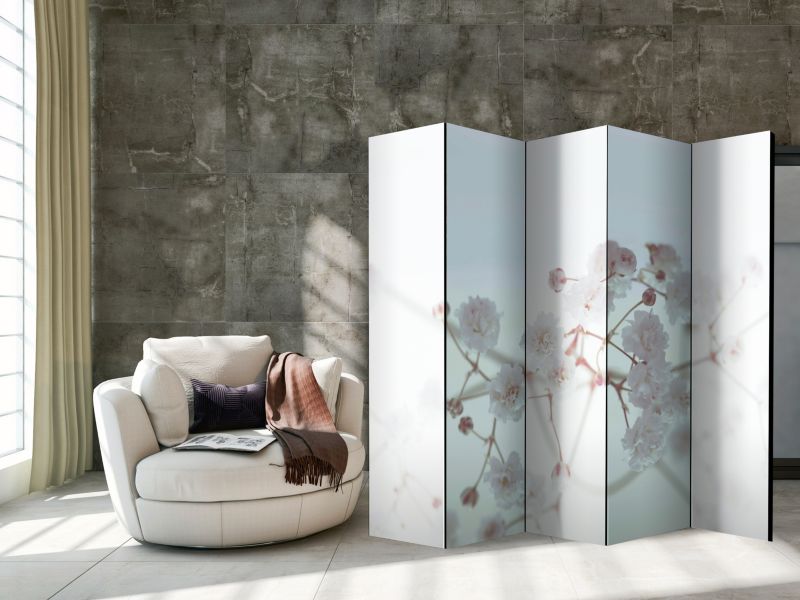 Parawan dwustronny Artgeist Kwiaty 225x172 cm Kwiaty 1 szt