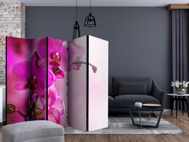 Parawan dwustronny Artgeist Kwiaty 225x172 cm Kwiaty 1 szt