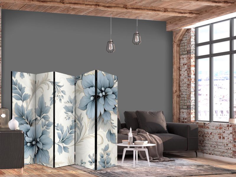 Parawan dwustronny Artgeist Kwiaty 225x172 cm Kwiaty 1 szt