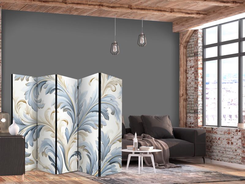 Parawan dwustronny Artgeist Kwiaty 225x172 cm Kwiaty 1 szt
