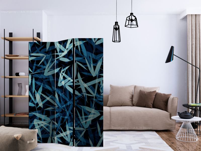 Parawan dwustronny Artgeist Liście 135x172 cm Liście 1 szt