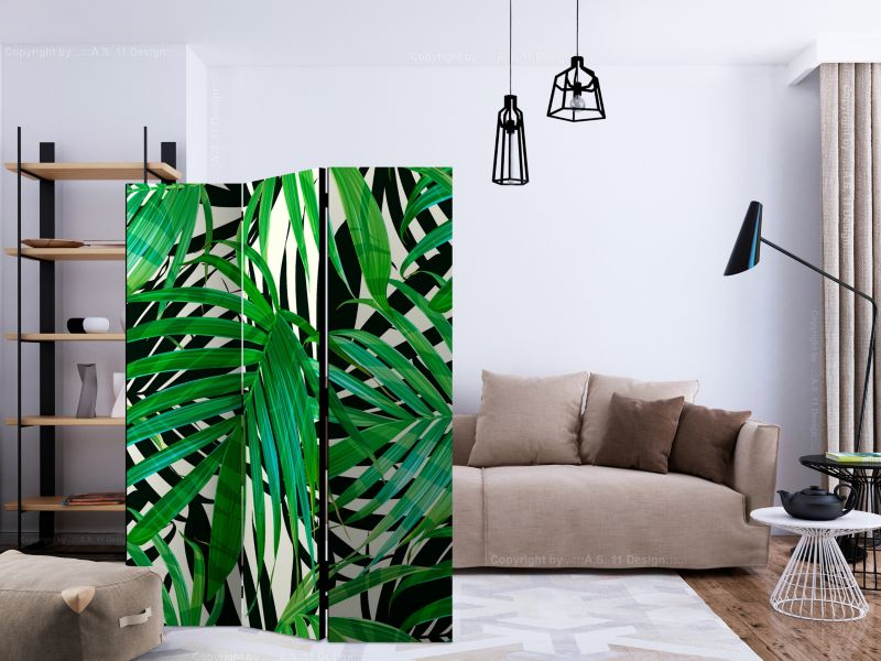 Parawan dwustronny Artgeist Liście 135x172 cm Liście 1 szt