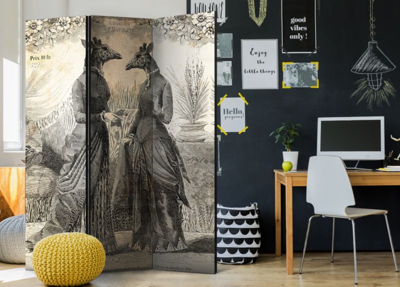Parawan dwustronny Artgeist Ludzie 135x172 cm Ludzie 1 szt