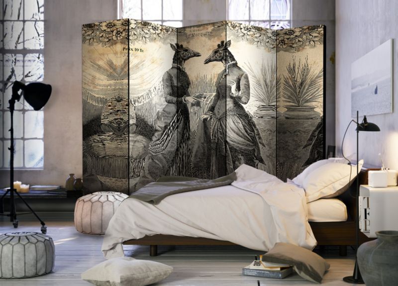 Parawan dwustronny Artgeist Ludzie 225x172 cm Ludzie 1 szt