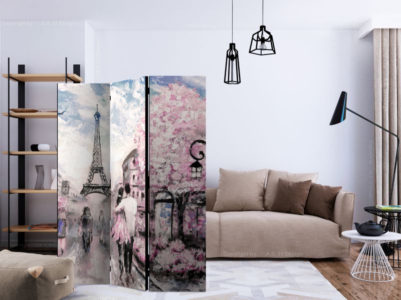 Parawan dwustronny Artgeist Miasta 135x172 cm Miasta 1 szt