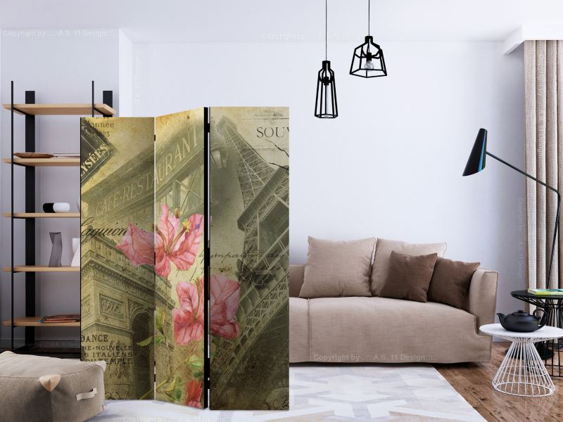 Parawan dwustronny Artgeist Miasta 135x172 cm Miasta 1 szt