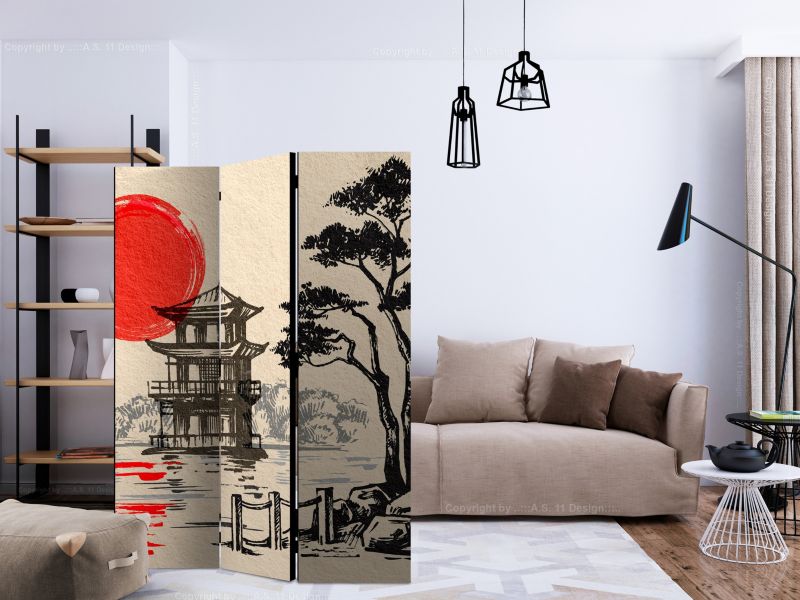 Parawan dwustronny Artgeist Orient 135x172 cm Orient 1 szt