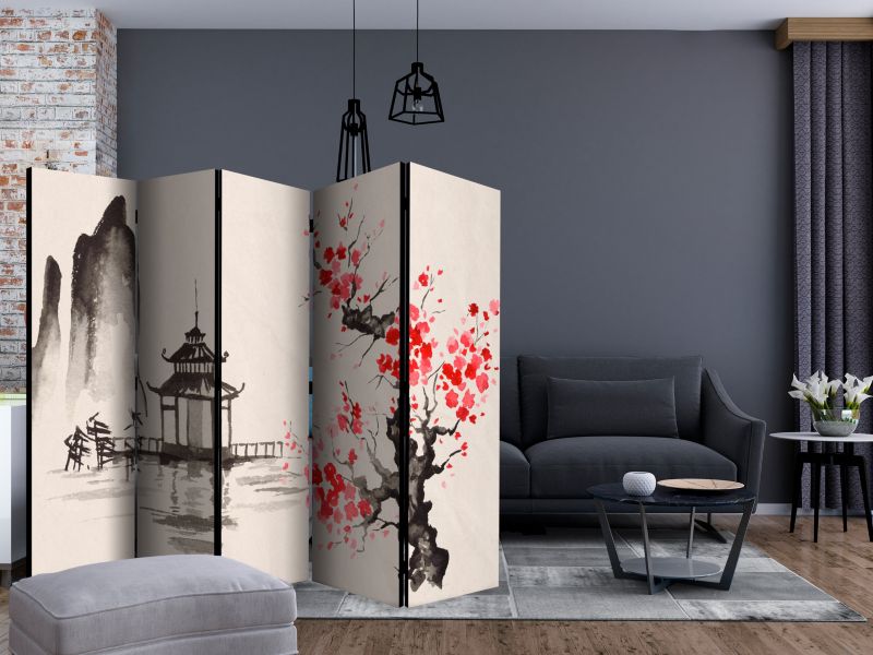 Parawan dwustronny Artgeist Orient 225x172 cm Orient 1 szt