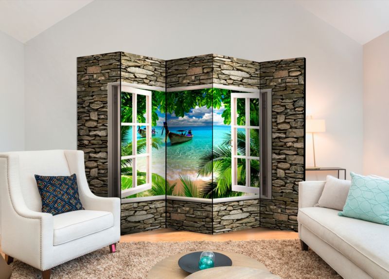 Parawan dwustronny Artgeist Pejzaże 225x172 cm Pejzaże 1 szt