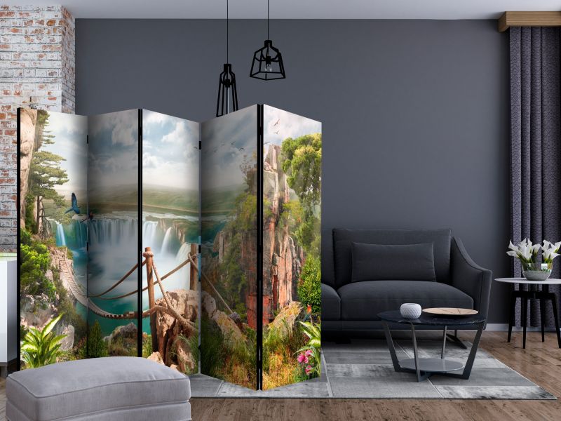 Parawan dwustronny Artgeist Pejzaże 225x172 cm Pejzaże 1 szt