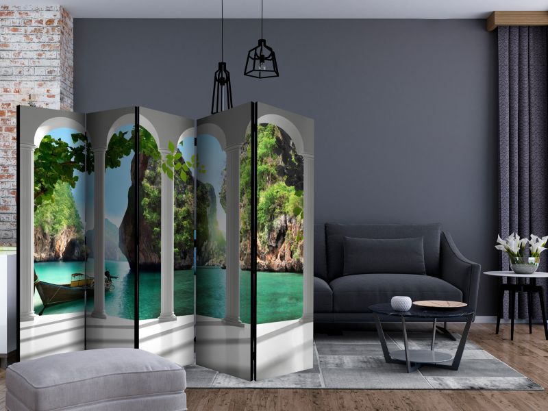Parawan dwustronny Artgeist Pejzaże 225x172 cm Pejzaże 1 szt