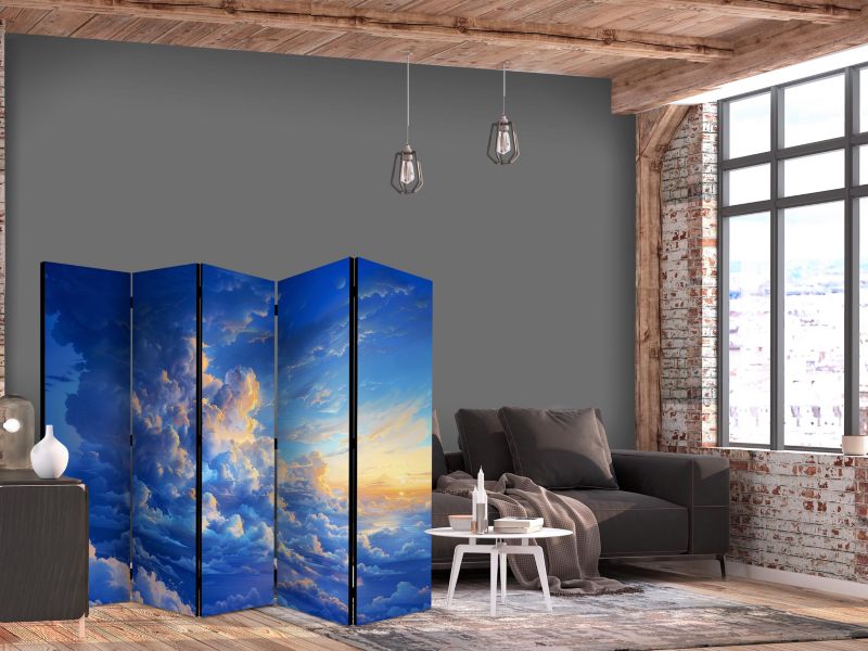Parawan dwustronny Artgeist Pejzaże 225x172 cm Pejzaże 1 szt