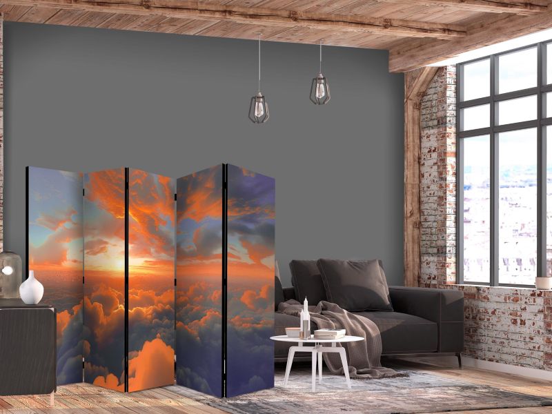 Parawan dwustronny Artgeist Pejzaże 225x172 cm Pejzaże 1 szt
