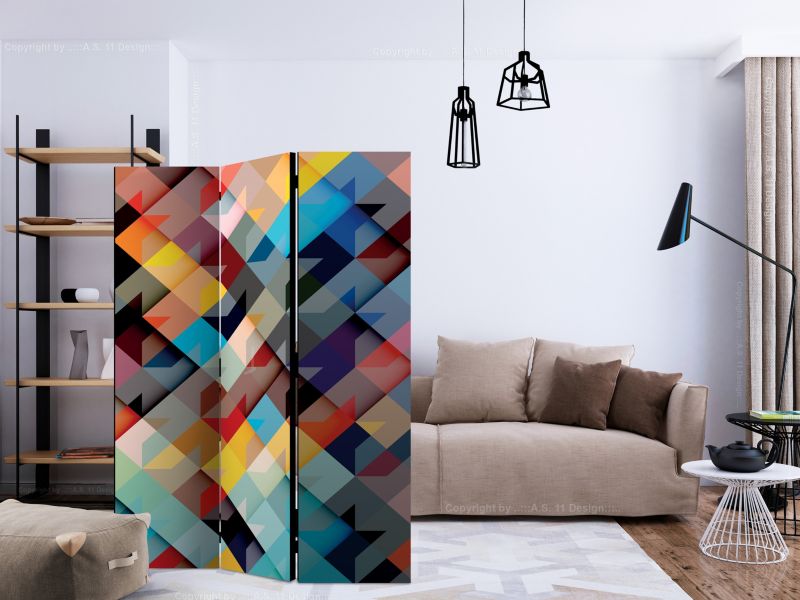 Parawan dwustronny Artgeist Tła i desenie 135x172 cm Tła i desenie 1 szt