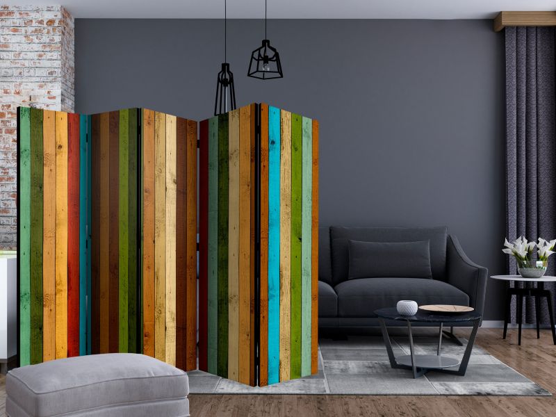 Parawan dwustronny Artgeist Tła i desenie 225x172 cm Tła i desenie 1 szt