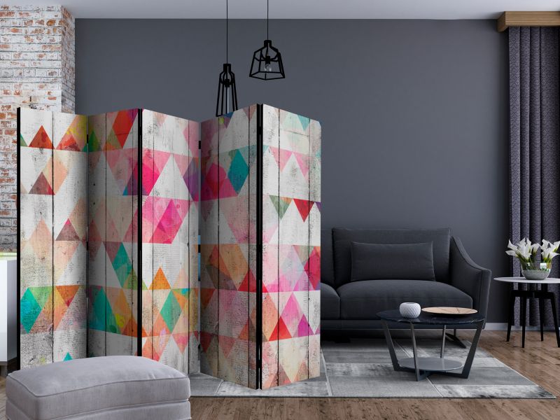 Parawan dwustronny Artgeist Tła i desenie 225x172 cm Tła i desenie 1 szt
