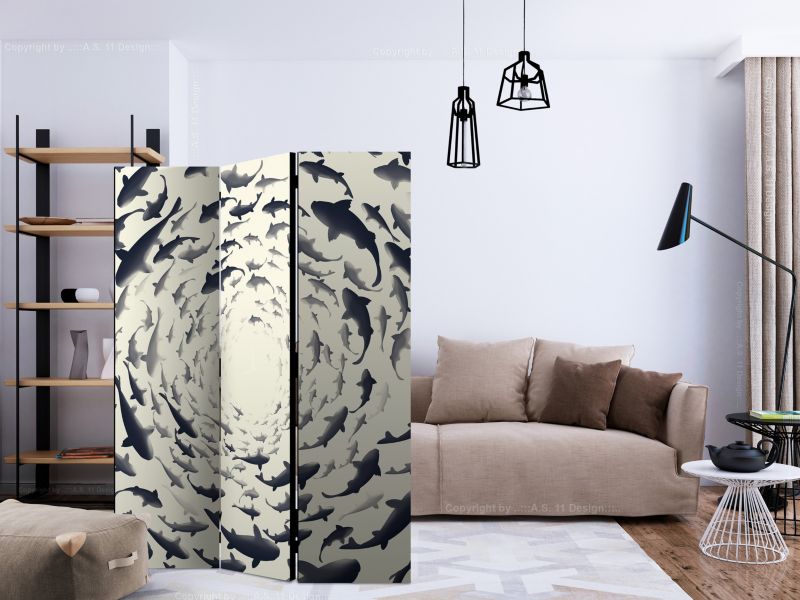 Parawan dwustronny Artgeist Zwierzęta 135x172 cm Zwierzęta 1 szt
