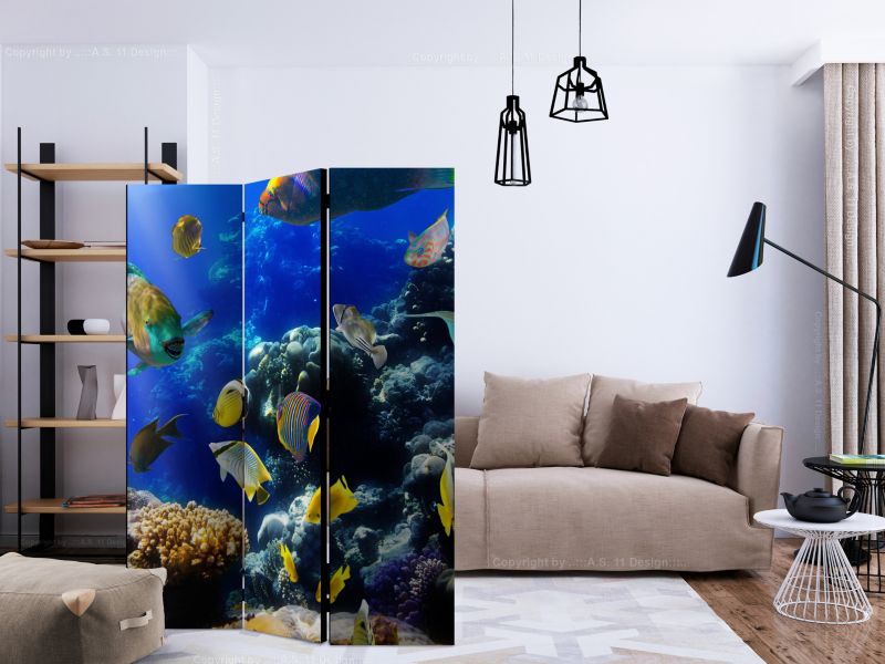 Parawan dwustronny Artgeist Zwierzęta 135x172 cm Zwierzęta 1 szt