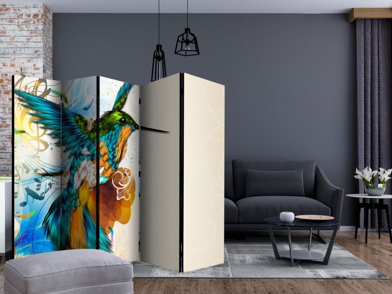 Parawan dwustronny Artgeist Zwierzęta 225x172 cm Zwierzęta 1 szt