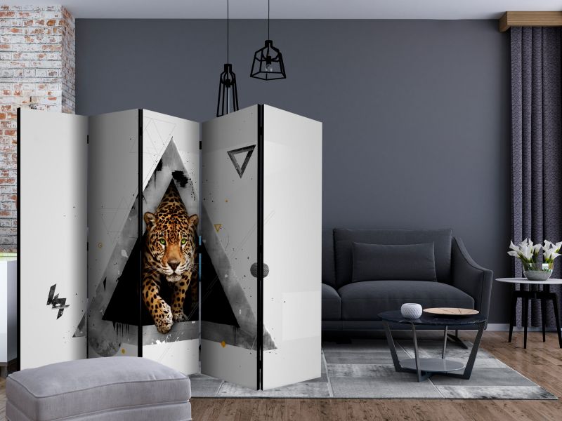 Parawan dwustronny Artgeist Zwierzęta 225x172 cm Zwierzęta 1 szt