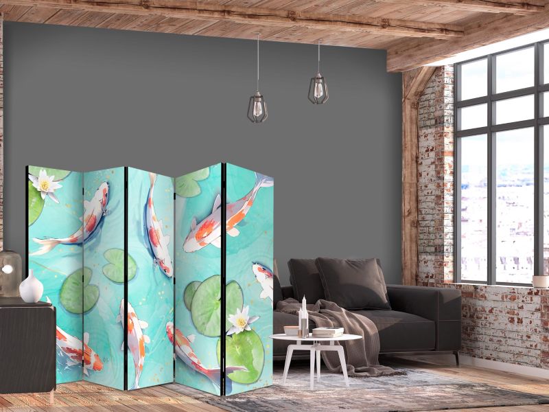 Parawan dwustronny Artgeist Zwierzęta 225x172 cm Zwierzęta 1 szt