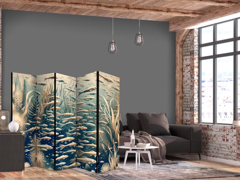Parawan dwustronny Artgeist Zwierzęta 225x172 cm Zwierzęta 1 szt