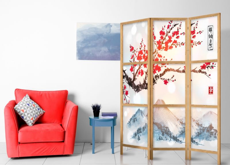 Japonský paraván Artgeist Orient 135x172 cm Orient 1 ks.