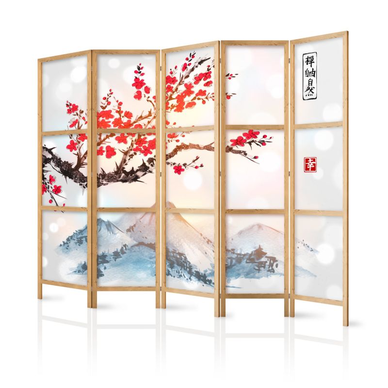 Japonský paraván Artgeist Orient 225x172 cm Orient 1 ks.
