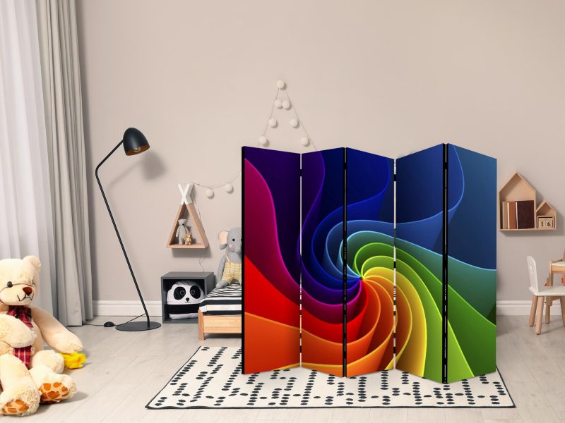 Parawan jednostronny Artgeist Abstrakcje 225x172 cm Abstrakcje 1 szt