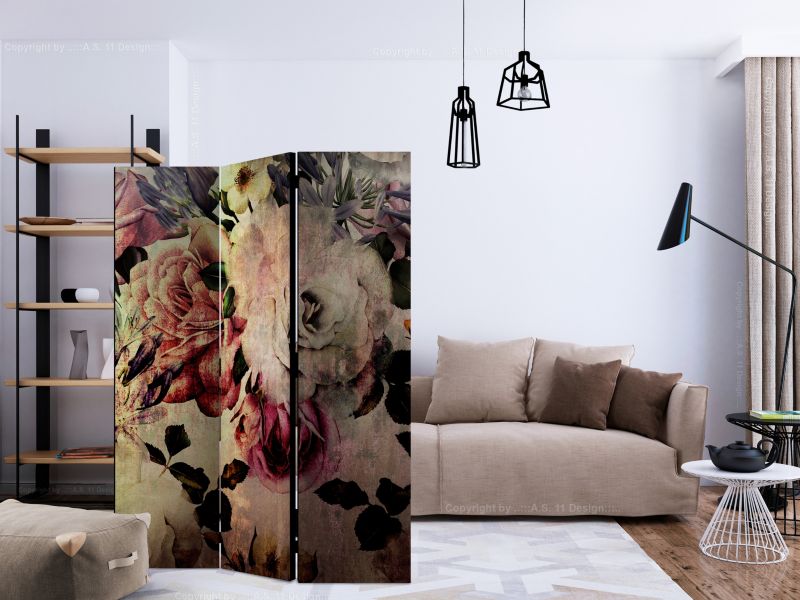 Parawan jednostronny Artgeist Kwiaty 135x172 cm Kwiaty 1 szt