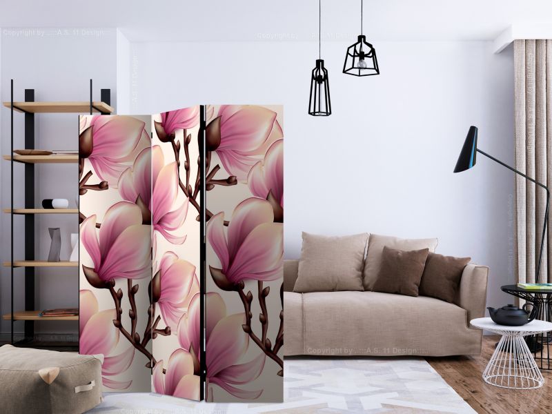 Parawan jednostronny Artgeist Kwiaty 135x172 cm Kwiaty 1 szt