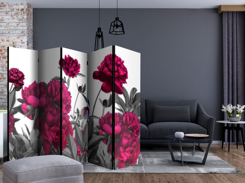 Parawan jednostronny Artgeist Kwiaty 225x172 cm Kwiaty 1 szt