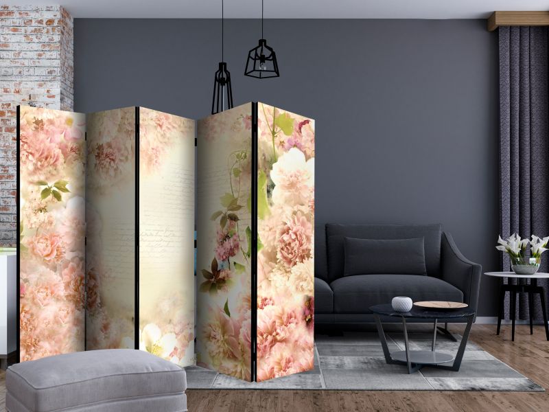 Parawan jednostronny Artgeist Kwiaty 225x172 cm Kwiaty 1 szt