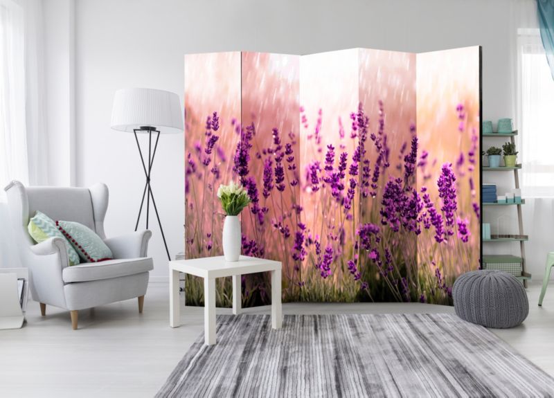 Parawan jednostronny Artgeist Kwiaty 225x172 cm Kwiaty 1 szt