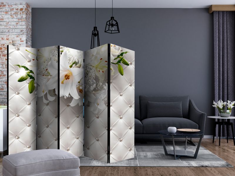 Parawan jednostronny Artgeist Kwiaty 225x172 cm Kwiaty 1 szt