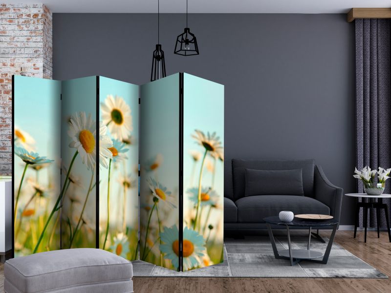 Parawan jednostronny Artgeist Kwiaty 225x172 cm Kwiaty 1 szt