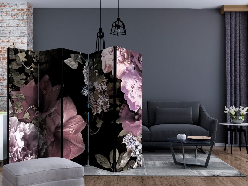 Parawan jednostronny Artgeist Kwiaty 225x172 cm Kwiaty 1 szt