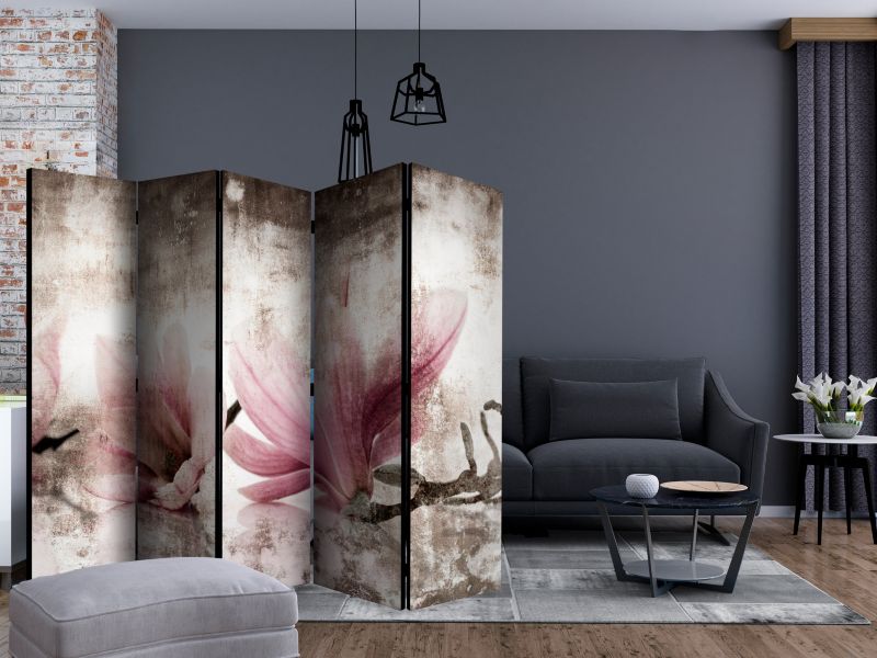 Parawan jednostronny Artgeist Kwiaty 225x172 cm Kwiaty 1 szt