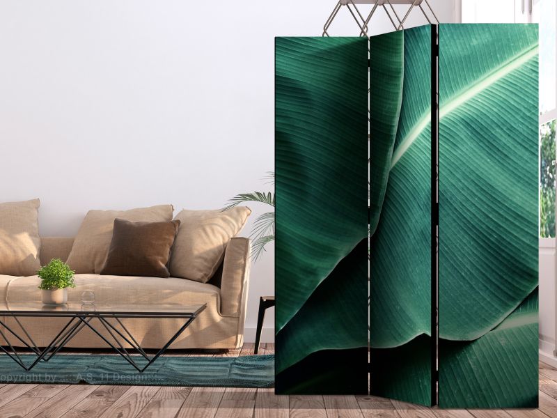 Parawan jednostronny Artgeist Liście 135x172 cm Liście 1 szt